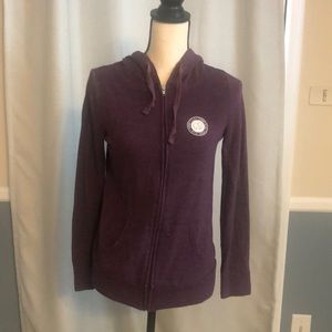 Ivory Ella zip up hoody.